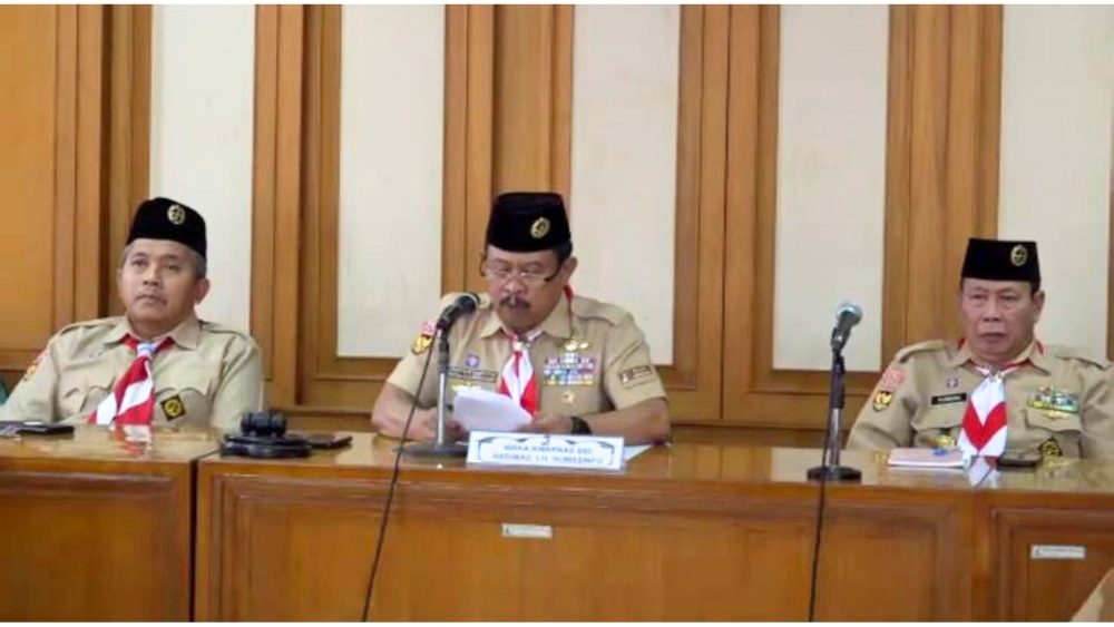 Pencanangan Karya Bakti Lebaran 2025, Pramuka Ambil Peran Wujudkan Kelancaran dan Kenyamanan Idul Fitri 1446 H