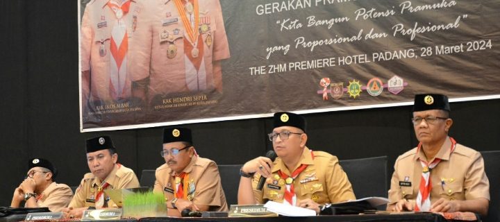 Optimalkan dan Evaluasi Pelaksanaan Program, Kwarcab Padang Gelar Rakercab