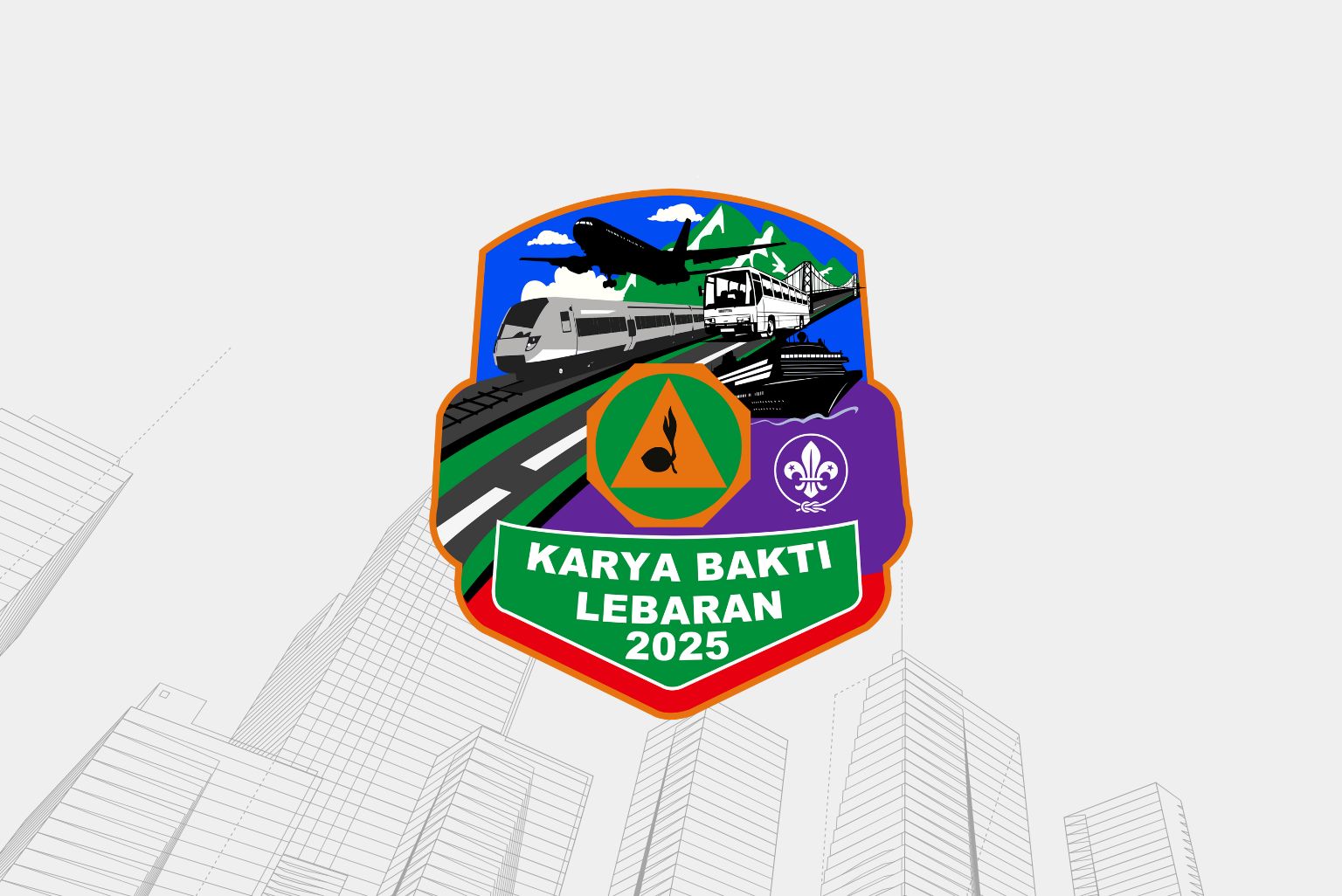 Beberapa Peran Anggota Saka dalam Karya Bakti Lebaran 2025