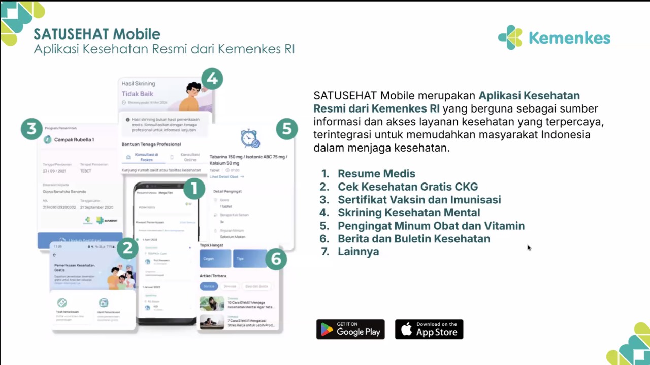 Kemenkes Gelar Webinar Sosialisasi Pemeriksaan Kesehatan Gratis