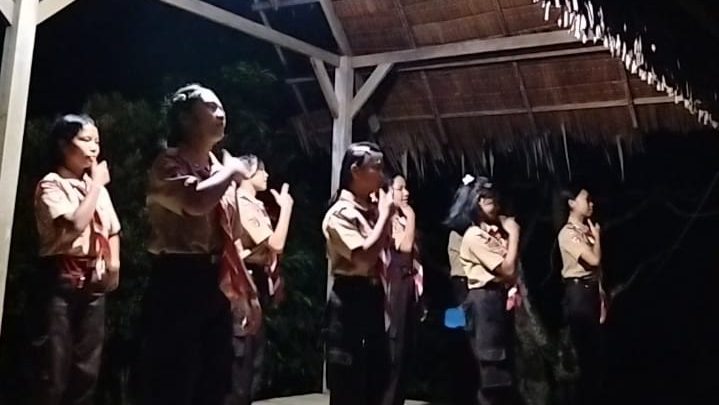 Letusan Balon dan Malam Penuh Aksi, Warna-Warni Hari Pertama Perkemahan Pramuka