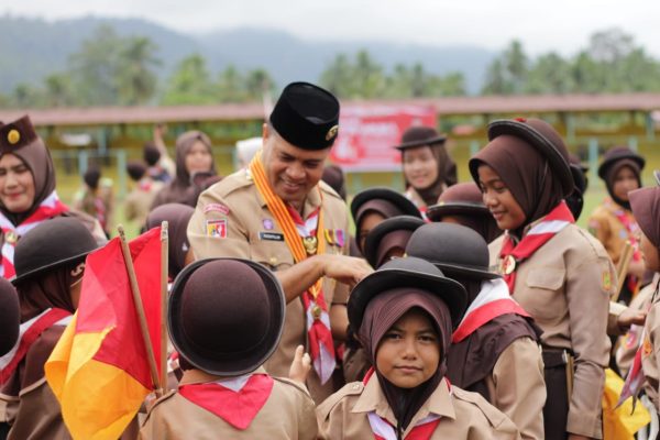 Peringatan Hari Pramuka ke-64 Tahun 2025 : Pramuka Sijunjung Berkolaborasi wujudkan Sijunjung Damai, Aman dan Terdepan
